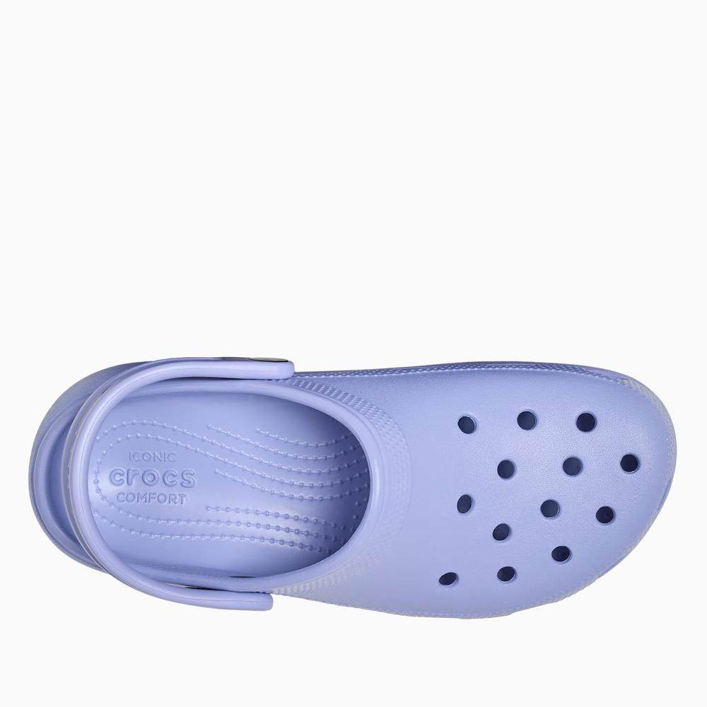 Flip Flop női Crocs Classic Platform Clog 206750-453 - lila