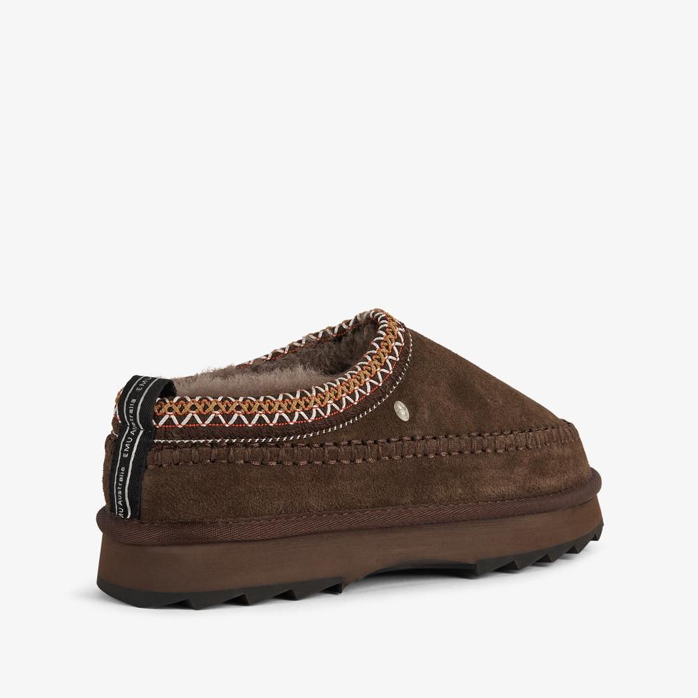 Női cipő  Emu Australia Sharky Adventure Scuff W13239CHOC - barna