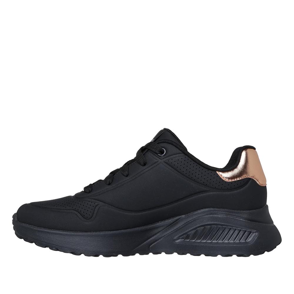 Cipő női Skechers Uno Lite Shimmer Along 177291BBK - fekete