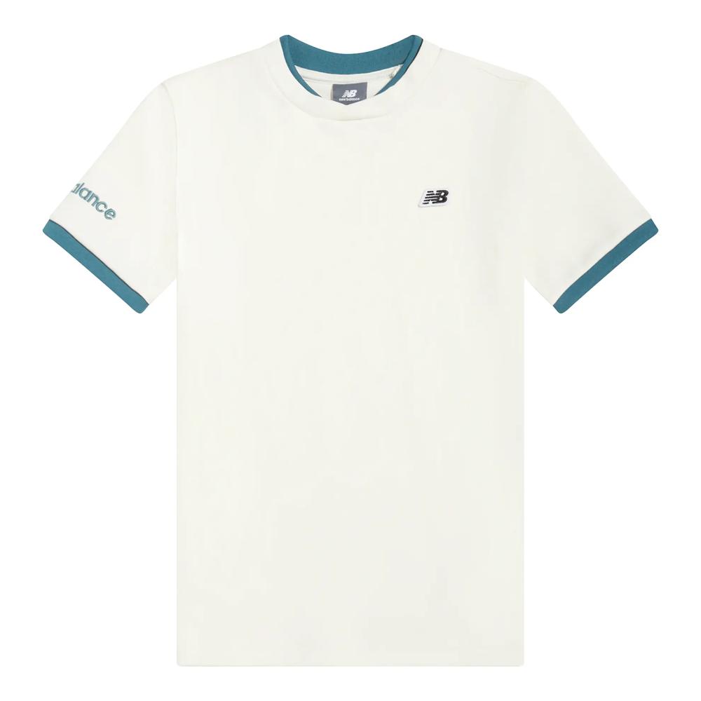 Póló gyerek New Balance YT61B802SST - fehér