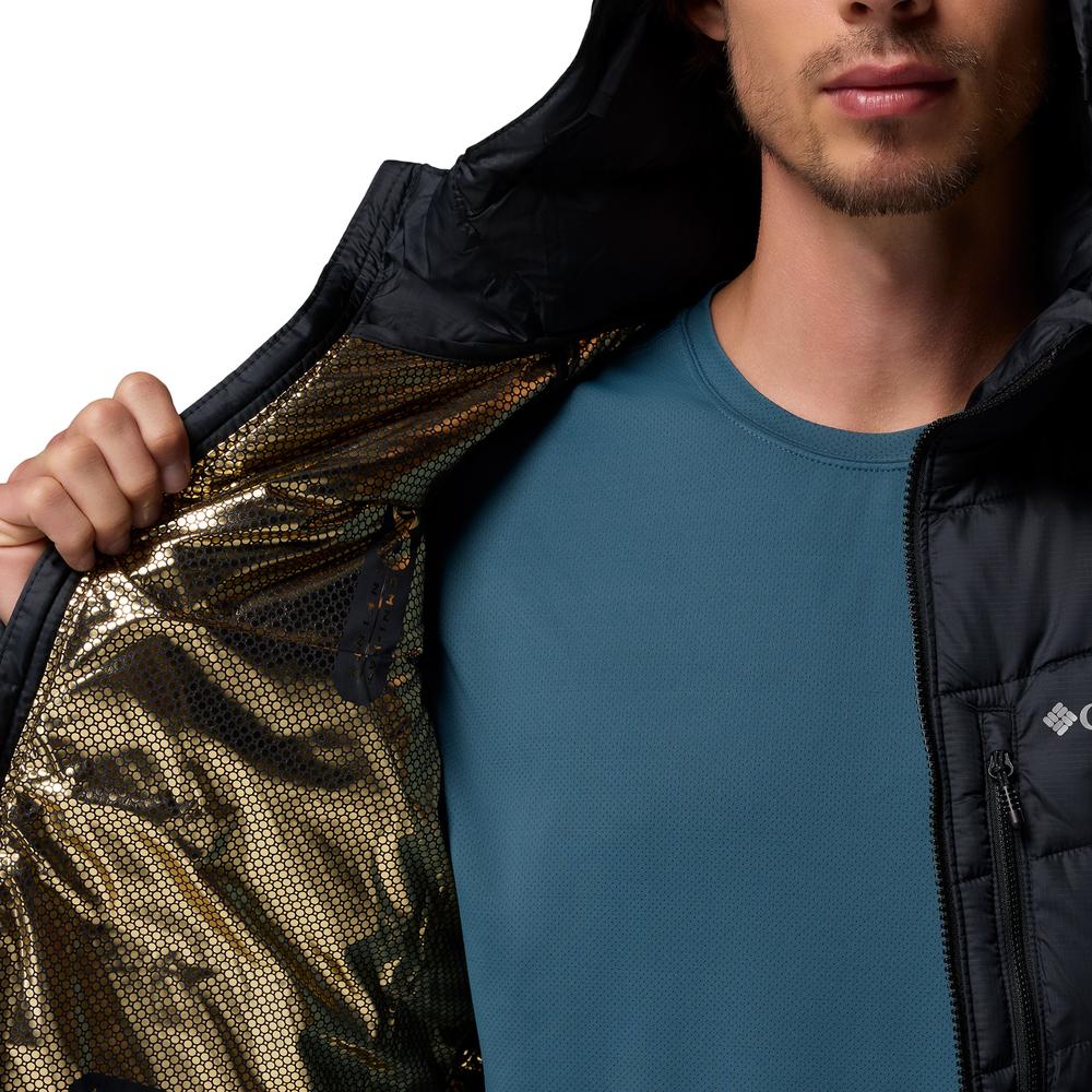 Férfi dzseki Columbia Labyrinth Loop II Insulated Hooded 2085294010 - fekete