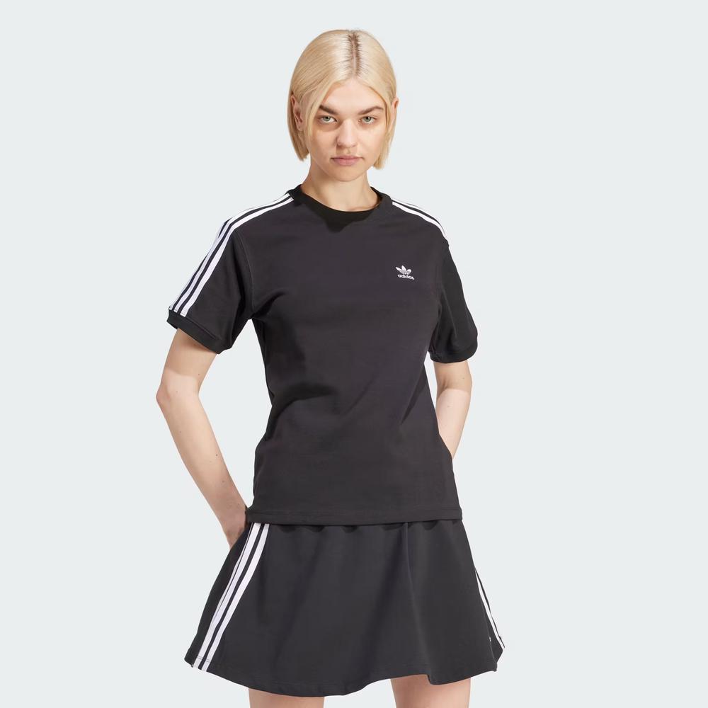 Póló adidas Originals 3-Stripes IU2420 - fekete