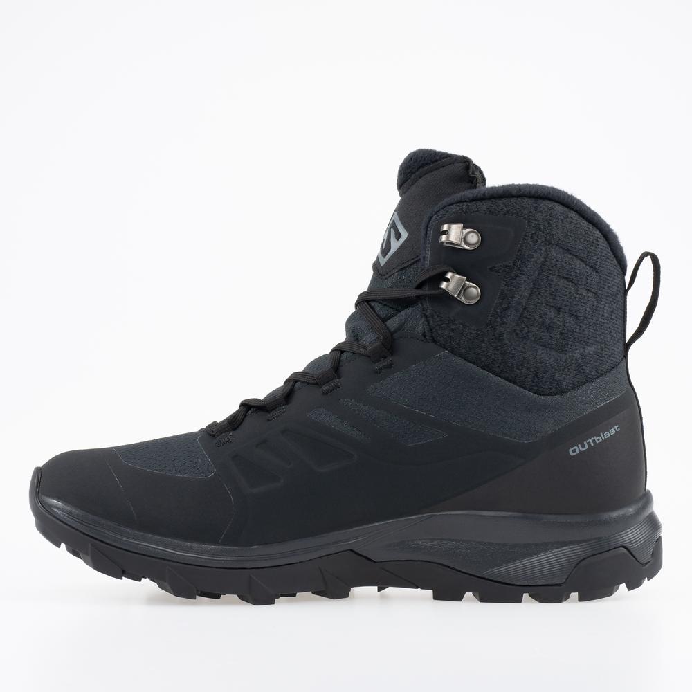 Cipő Salomon Outblast Thinsulate Climasalomon Waterproof L40795000 - fekete