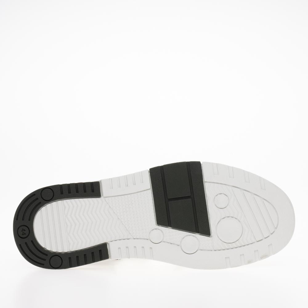 Cipő Tommy Jeans TJM Leather Cupsole 2.0 EM0EM01283-0K4 - fehér
