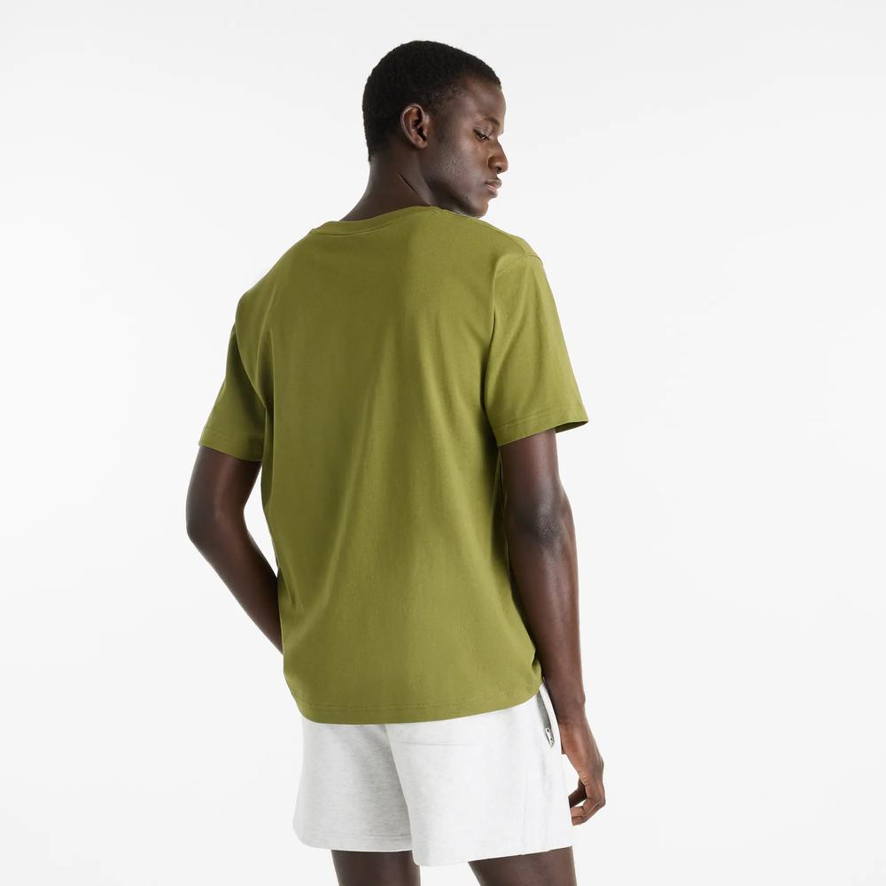 Férfi póló New Balance Classic Tri-Logo MT61N1YVGEE - zöld