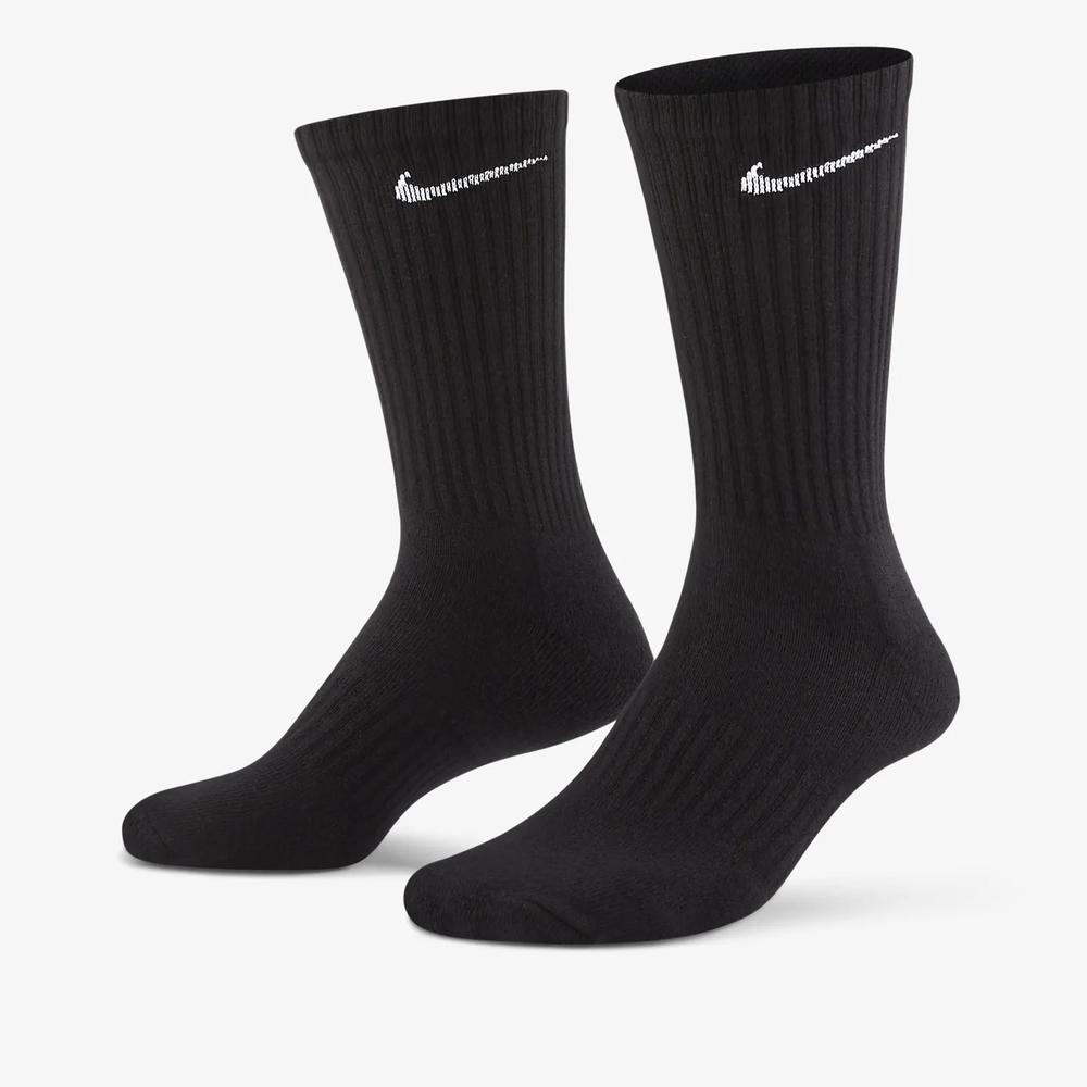 Ponožky Nike Everyday Cushioned Training Crew SX7664-010 - fekete