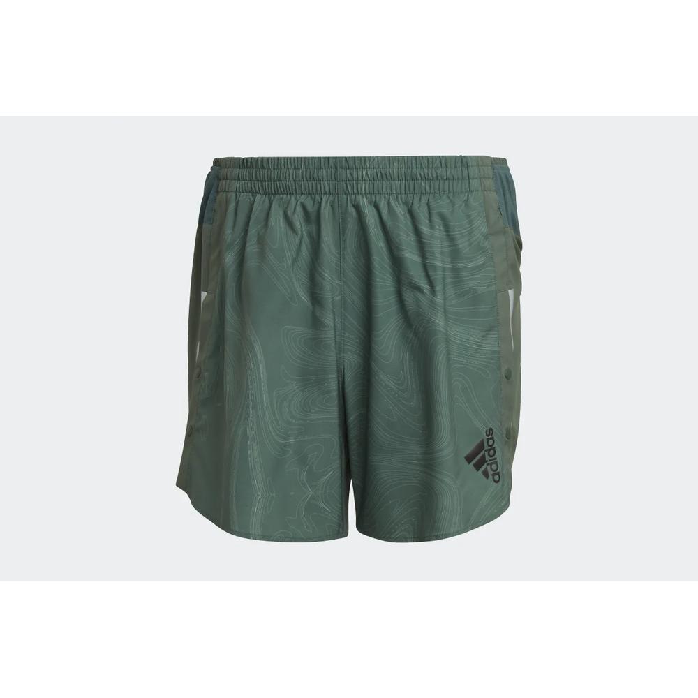 Rövidnadrág adidas Designed For Running For The Oceans Shorts HF8753 - zöld