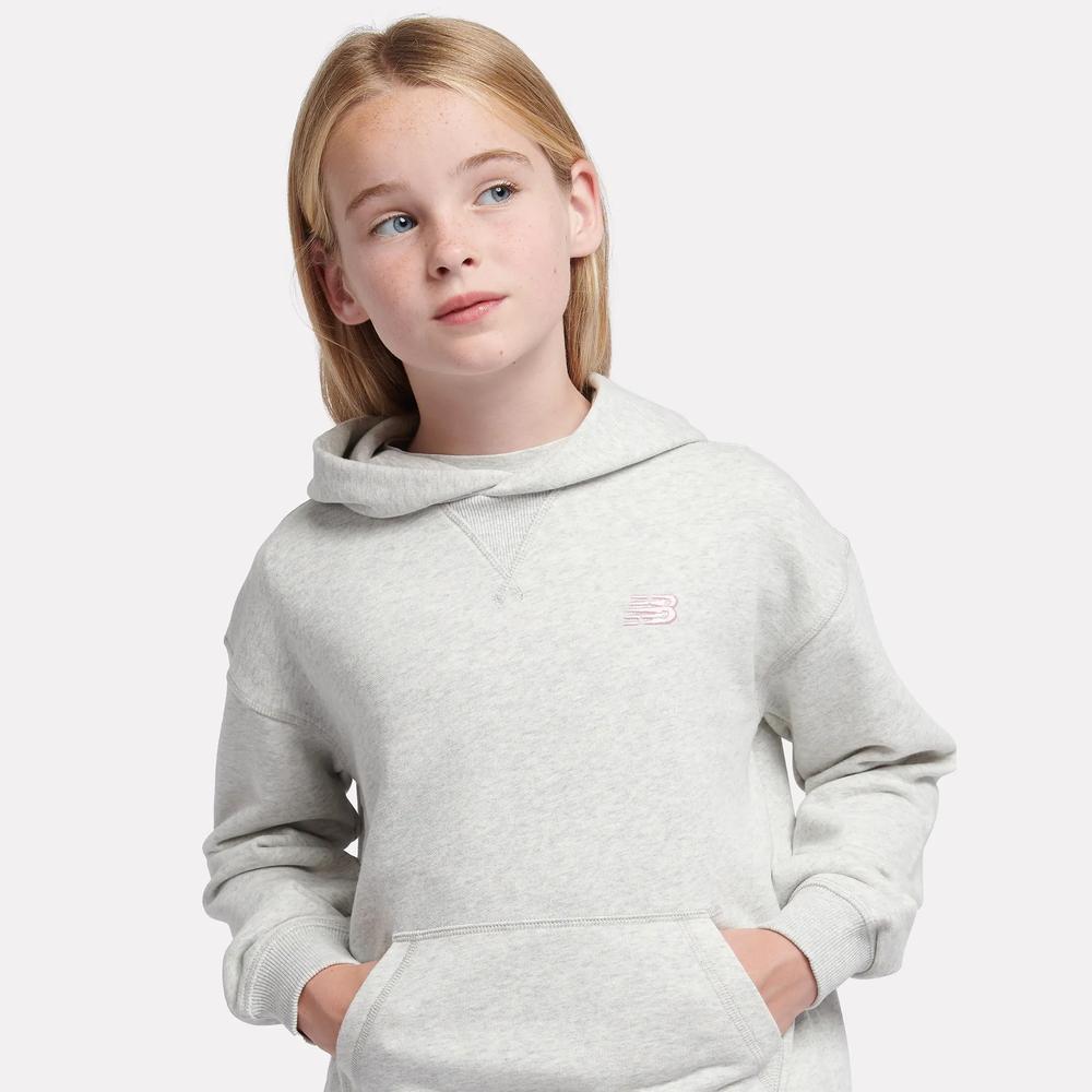 Gyerek felső New Balance LAKG0056AHH - szürke