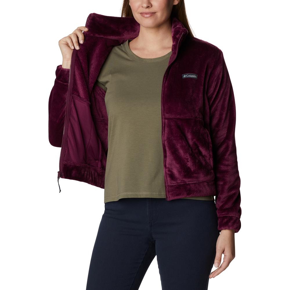 Dzseki Columbia Fireside Full-Zip 1997931616 - gesztenyebarna