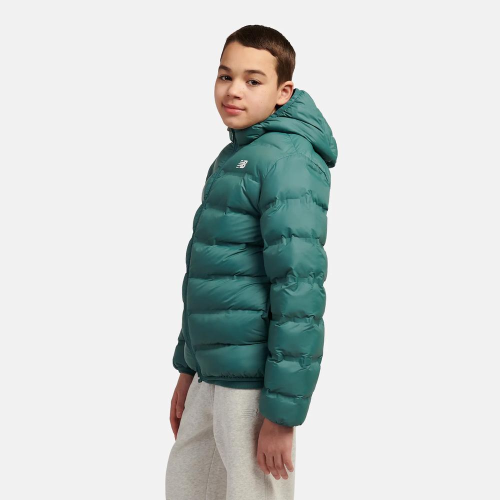 Gyerek dzseki New Balance LAKB0036NUS - zöld