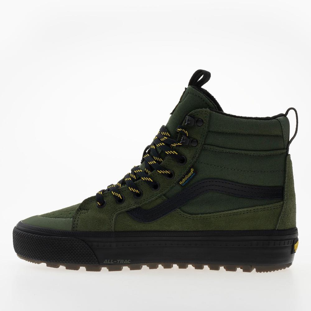 Férfi cipő Vans SK8-Hi Waterproof Insulated VN000DAQ2031 - zöld
