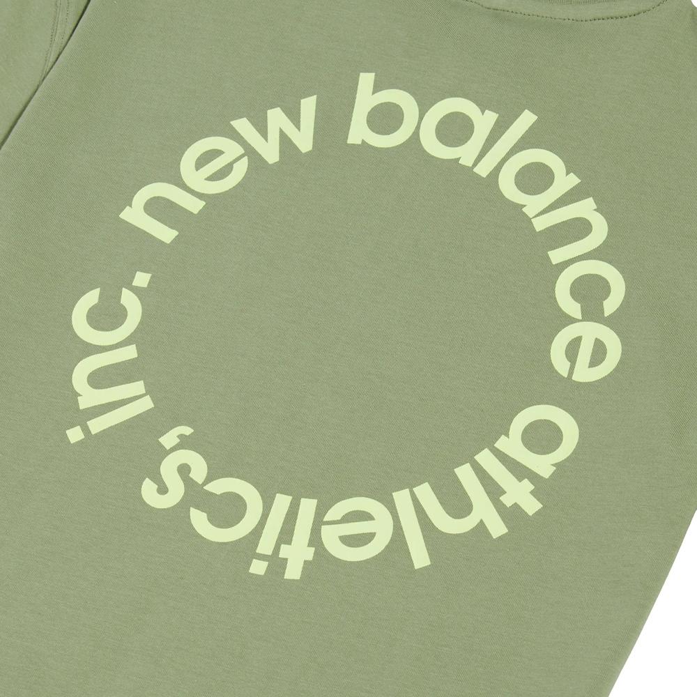 Póló gyerek New Balance LAKB0177AAR - zöld