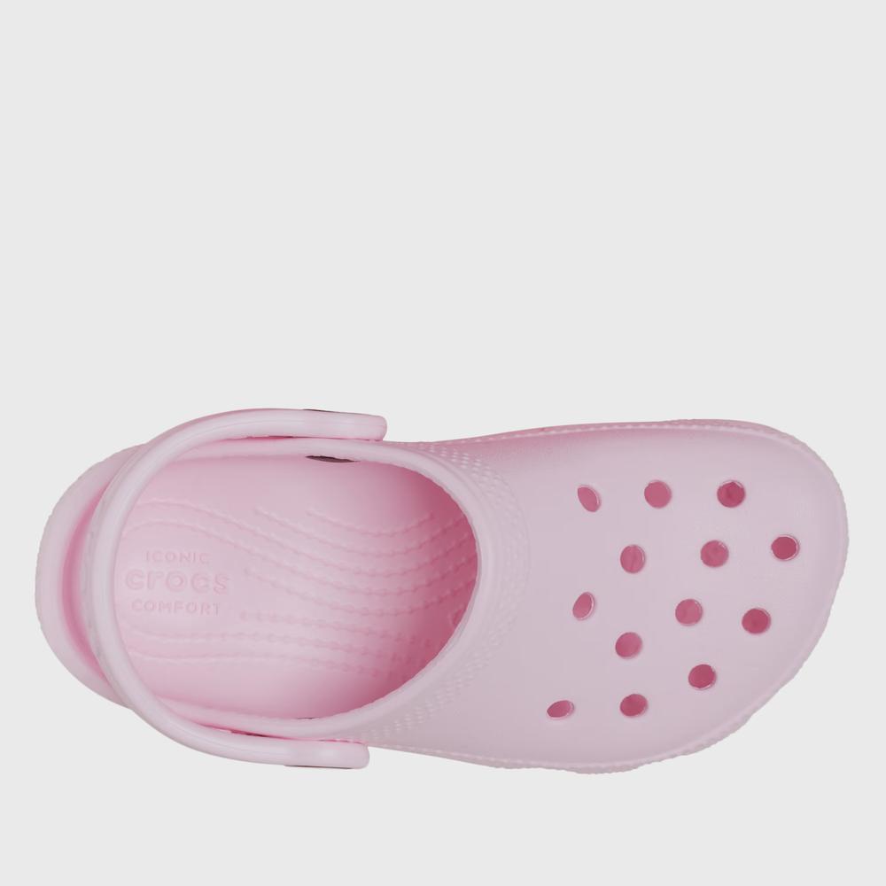 Flip Flop fiatalos Crocs Classic Clog 206991-6ZW - rózsaszín