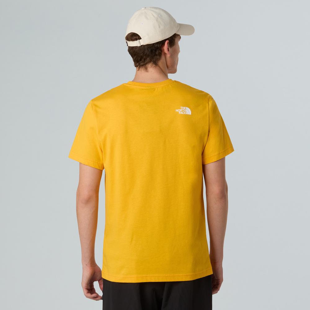Férfi póló The North Face Never Stop Exploring 0A87NS56P1 - sárga