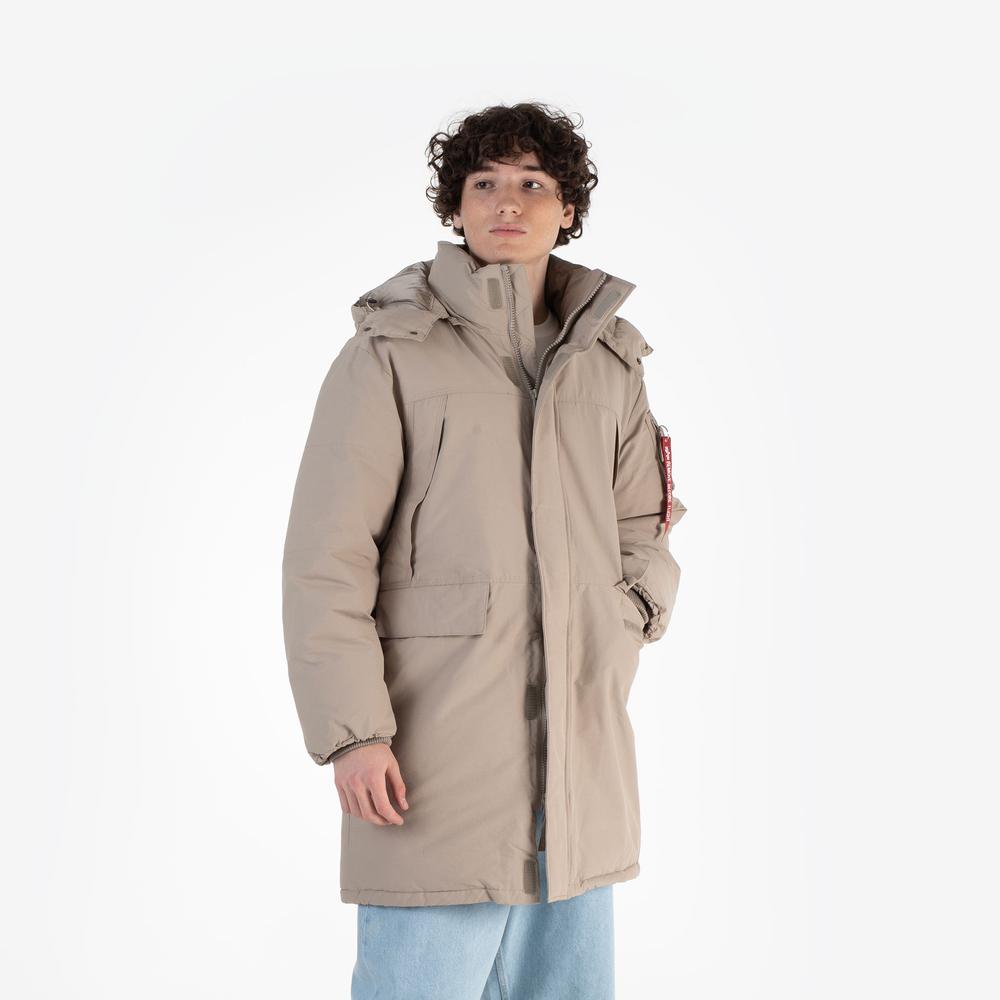 Dzseki Alpha Industries Puffer Parka 148124142 - bézs