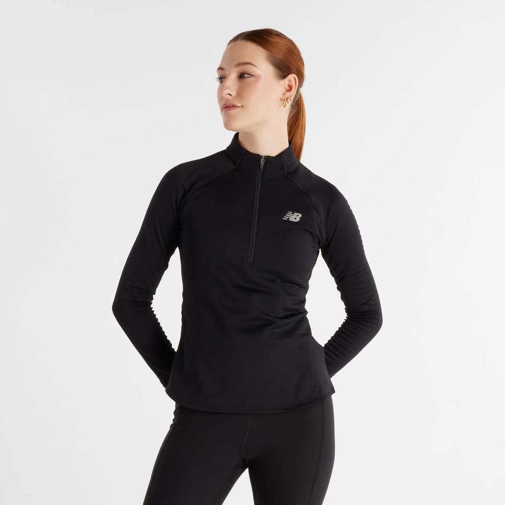 Felső New Balance WT43200BK - fekete