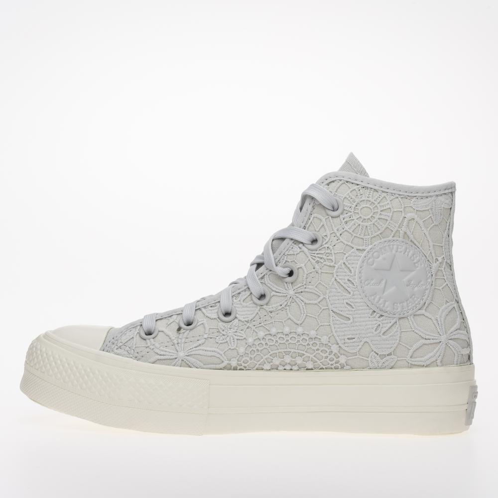 Cipő Converse Chuck Taylor All Star Lift Platform Butterflies A07538C - szürke