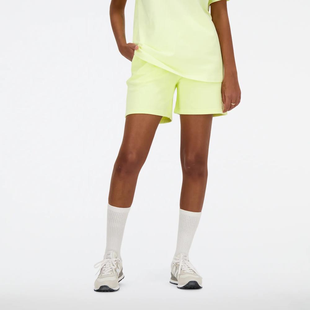 Női rövidnadrág New Balance WS41508LLT - zöld
