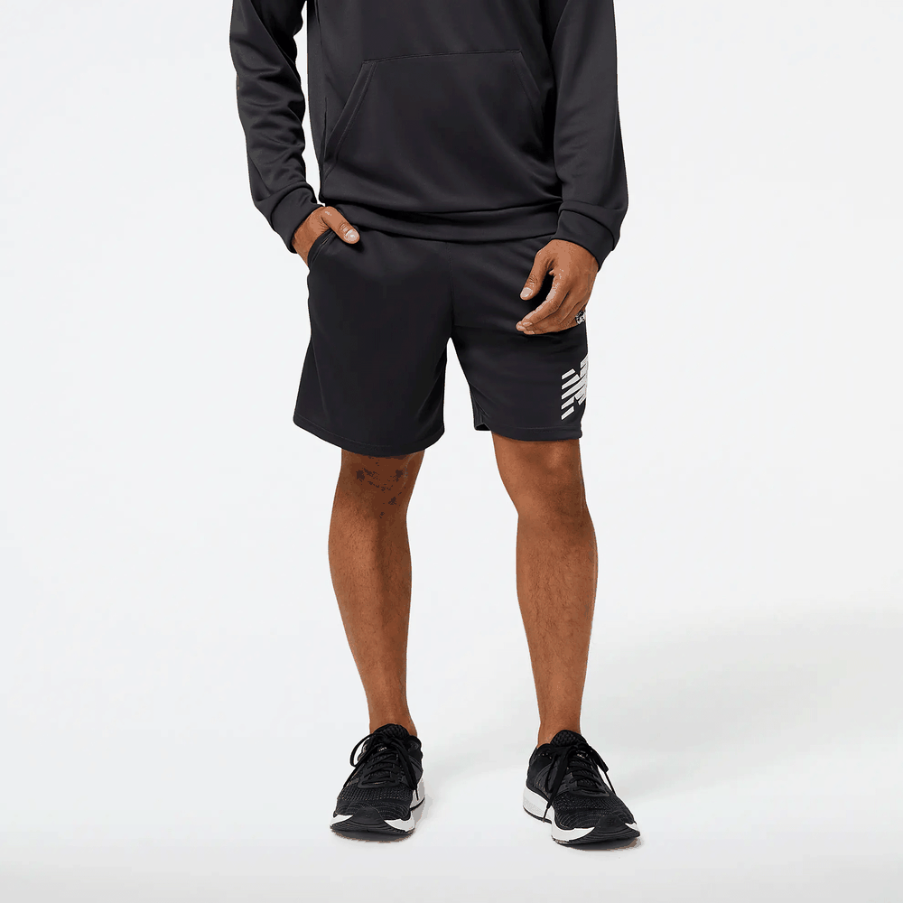 Férfi futónadrág New Balance MS31127PHM – fekete