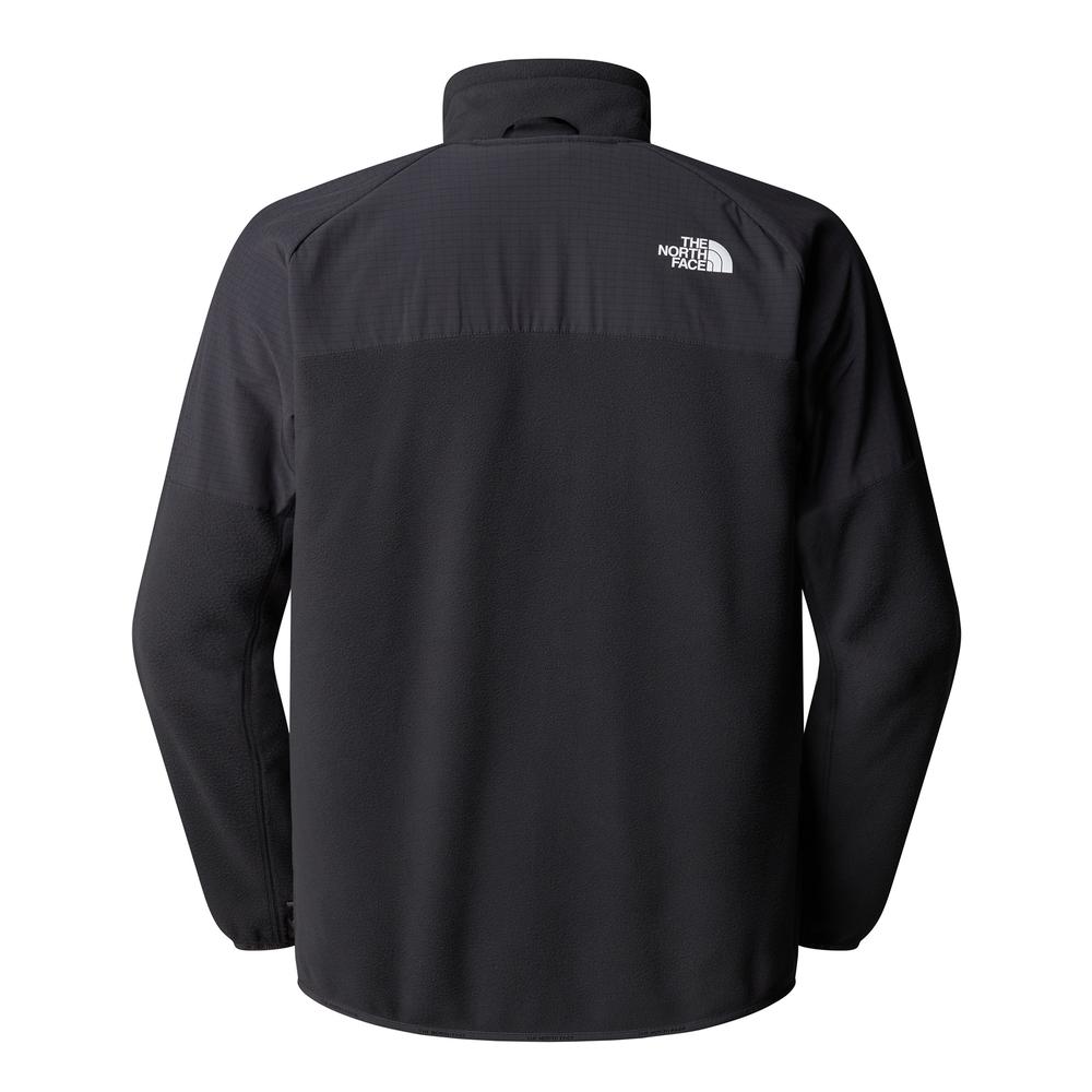 Férfi pulóver The North Face 100 Glacier Heavyweight Full-Zip Fleece 0A89JGU8M1 - fekete