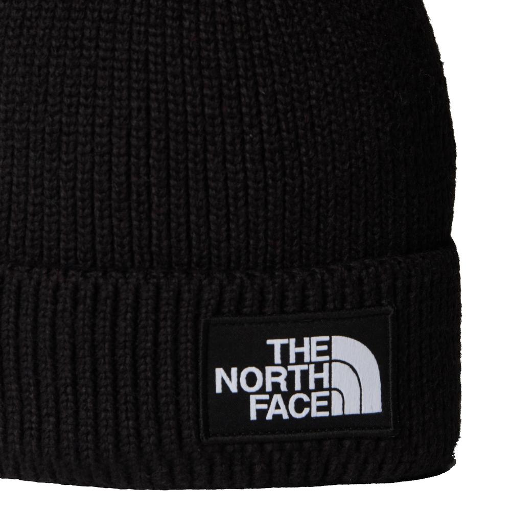 Téli sapka unisex The North Face Logo Box Beanie 0A8CHEJK31 - fekete