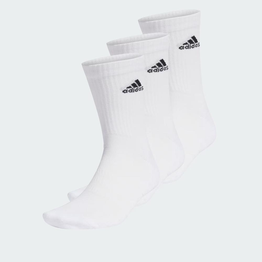 Zokni unisex adidas Sportswear Cushioned Crew Socks 3 Pairs HT3446 - fehér