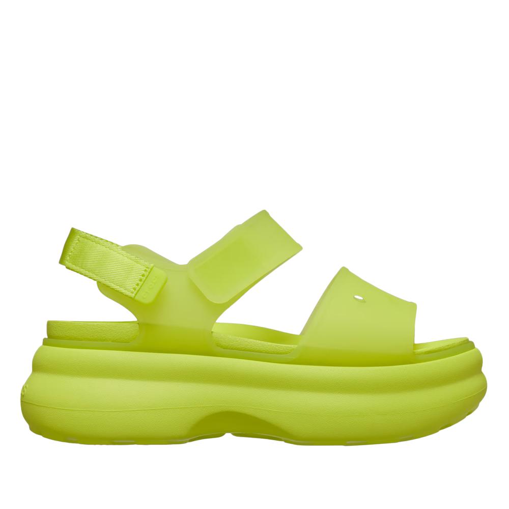 Női szandál Crocs Soho Frosted Y-Strap 212651-738 - zöld