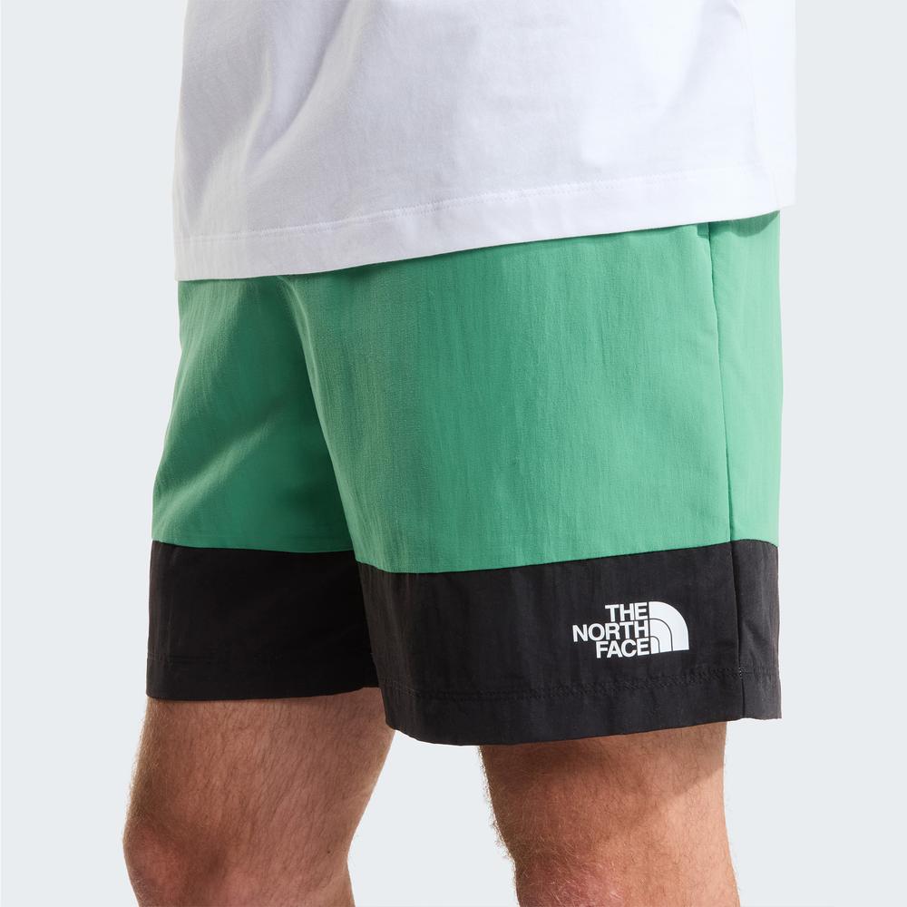 Férfi rövidnadrág The North Face Leynar 0A8FU8MOA1 - zöld