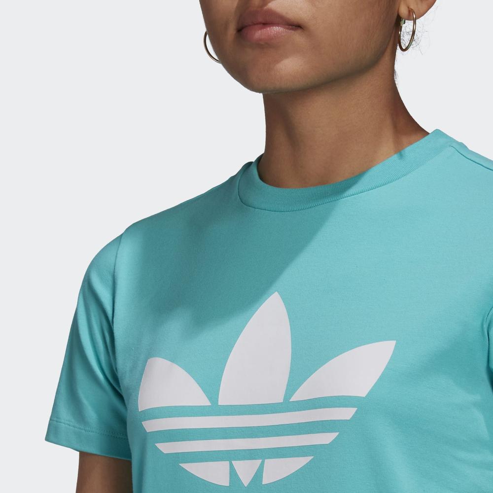 Póló adidas Adicolor Classics Trefoil Tee HE6869 - kék
