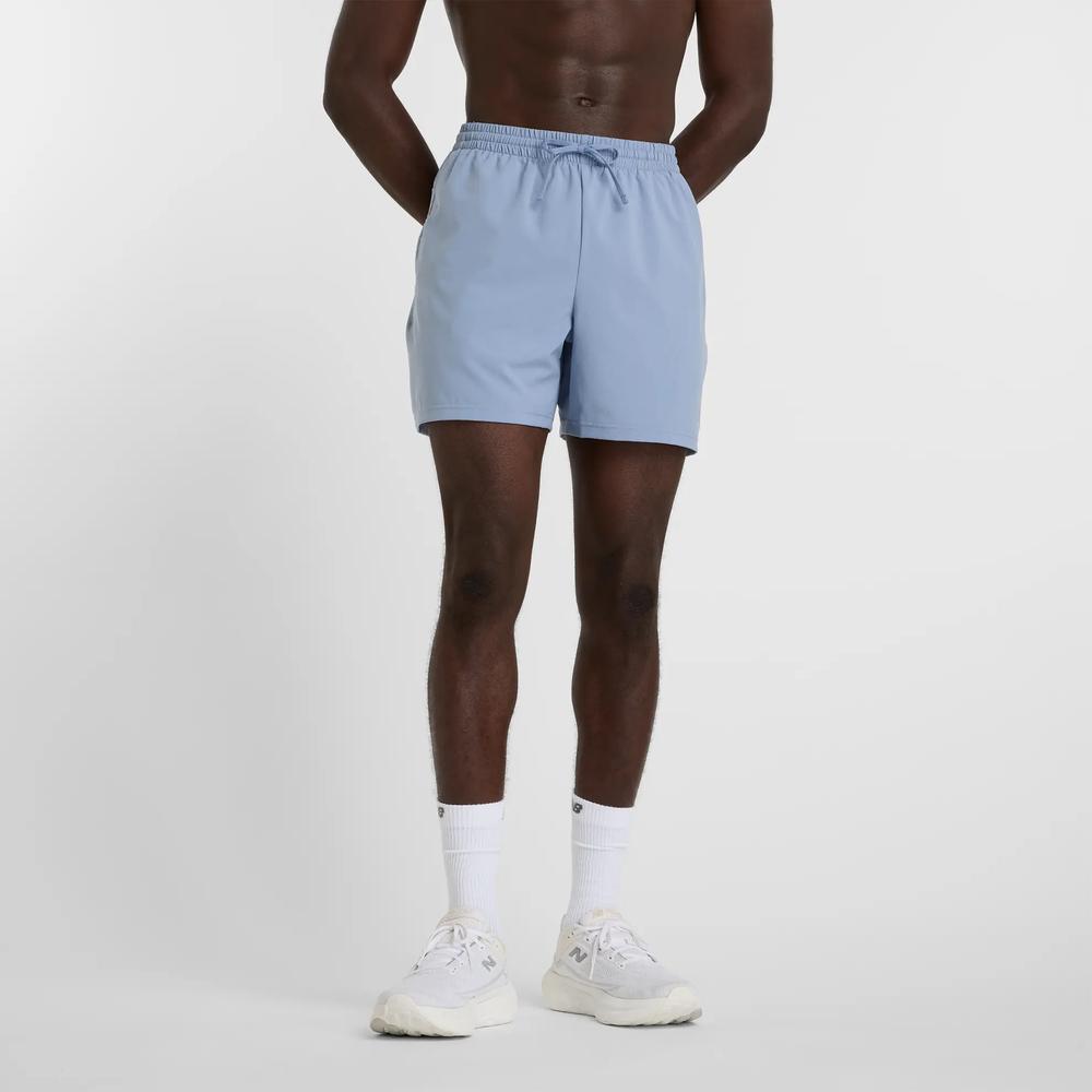 Férfi futónadrág New Balance MS41227DUS - kék
