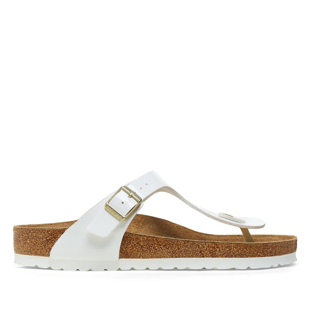 Női flip flop Birkenstock Gizeh BF 1005300 - fehér