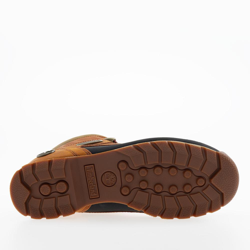 Férfi cipő Timberland Euro Sprint Mid Lace A2K84EJD - barna