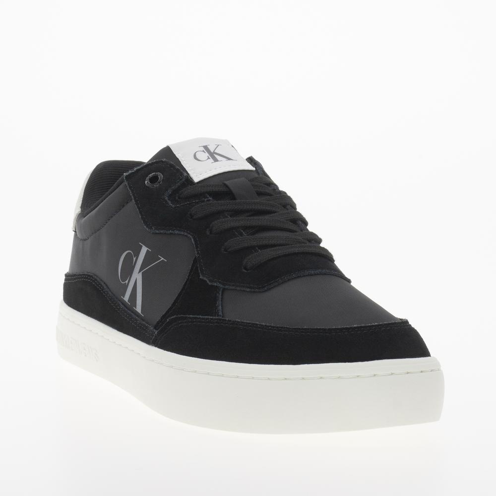 Cipő Calvin Klein Classic Cupsole Iconic Nylon YM0YM01100-0GM - fekete