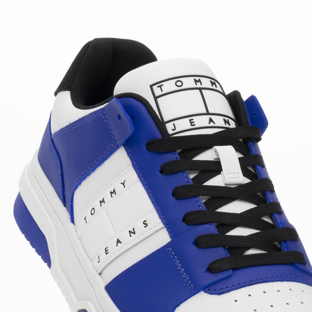 Cipő Tommy Jeans TJM Leather Cupsole 2.0 EM0EM01283-0K5 - fehér