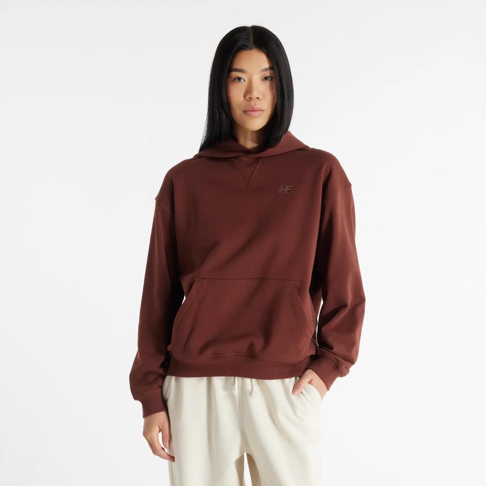 Felső New Balance WT41537ROK - barna