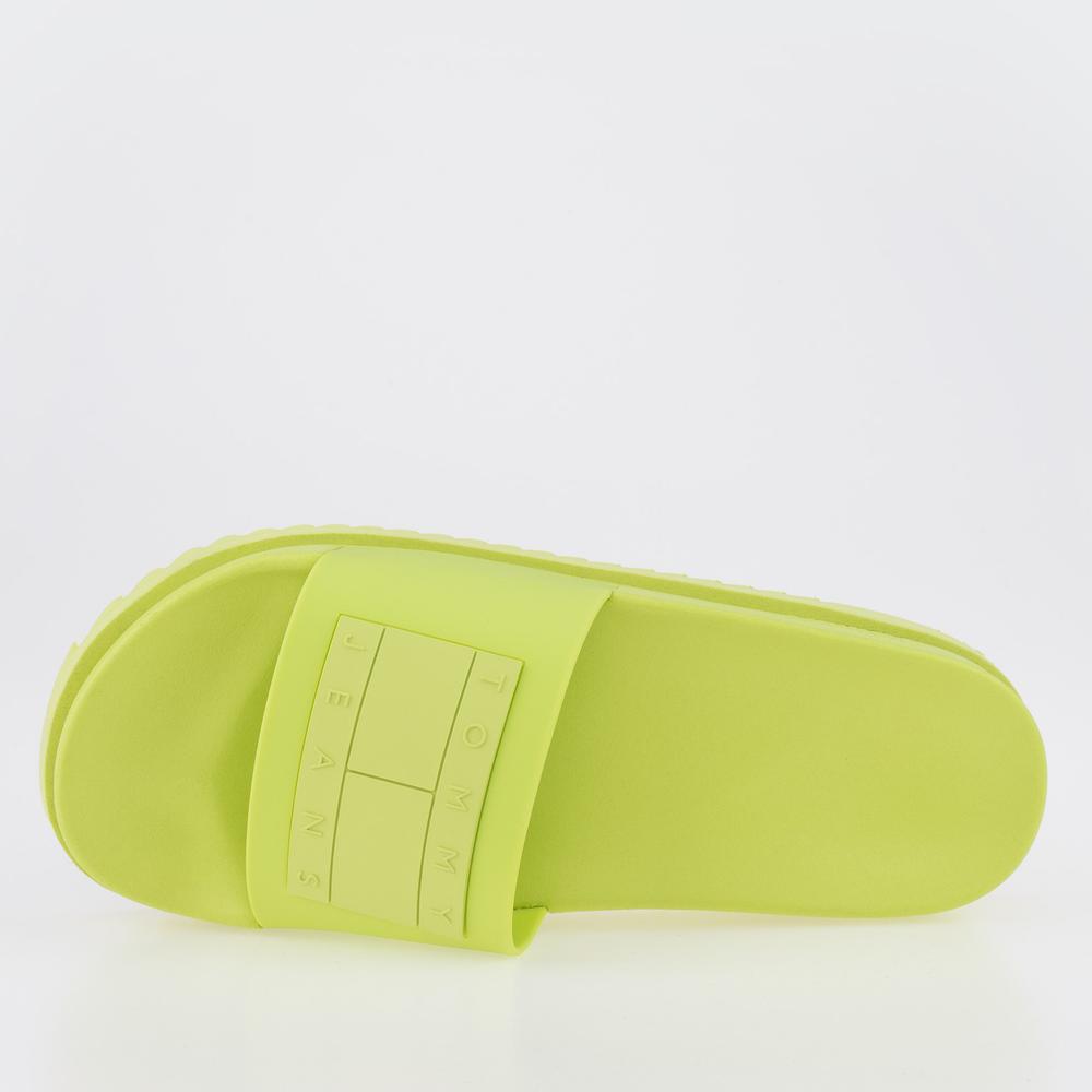 Flip Flop Tommy Jeans Elevated Flatform EN0EN02110-MSA - zöld