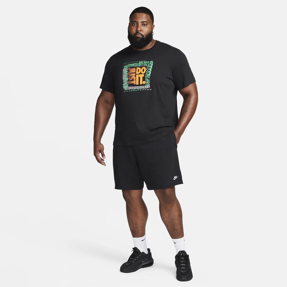 Rövidnadrág férfi Nike Club FQ4359-010 - fekete