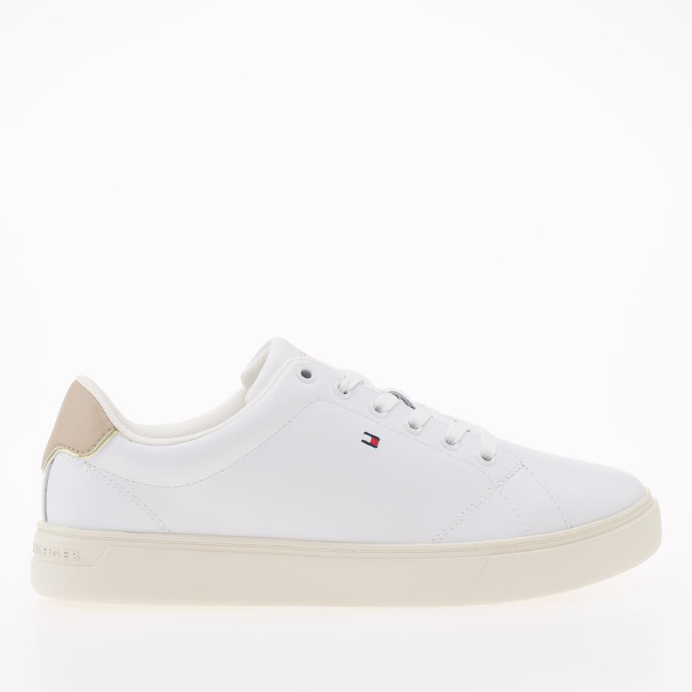 Cipő Tommy Hilfiger Essential Leather Flag Cupsole FW0FW07427-0LH - fehér
