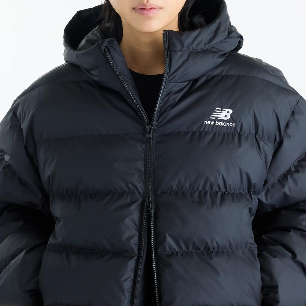 Női bunda New Balance Boston Puffer WJ62V5SNBK - fekete