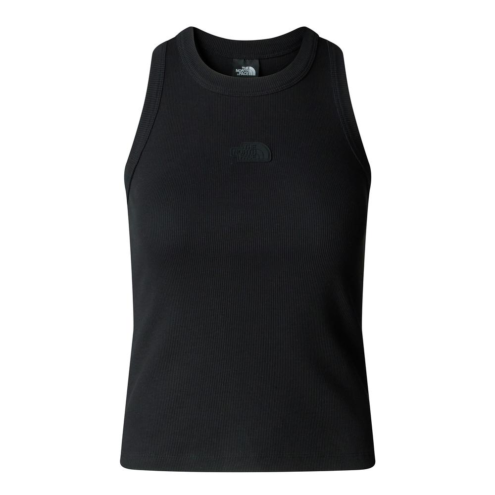 Női póló The North Face Slim Rib Tank 0A8BVTJK31 - fekete