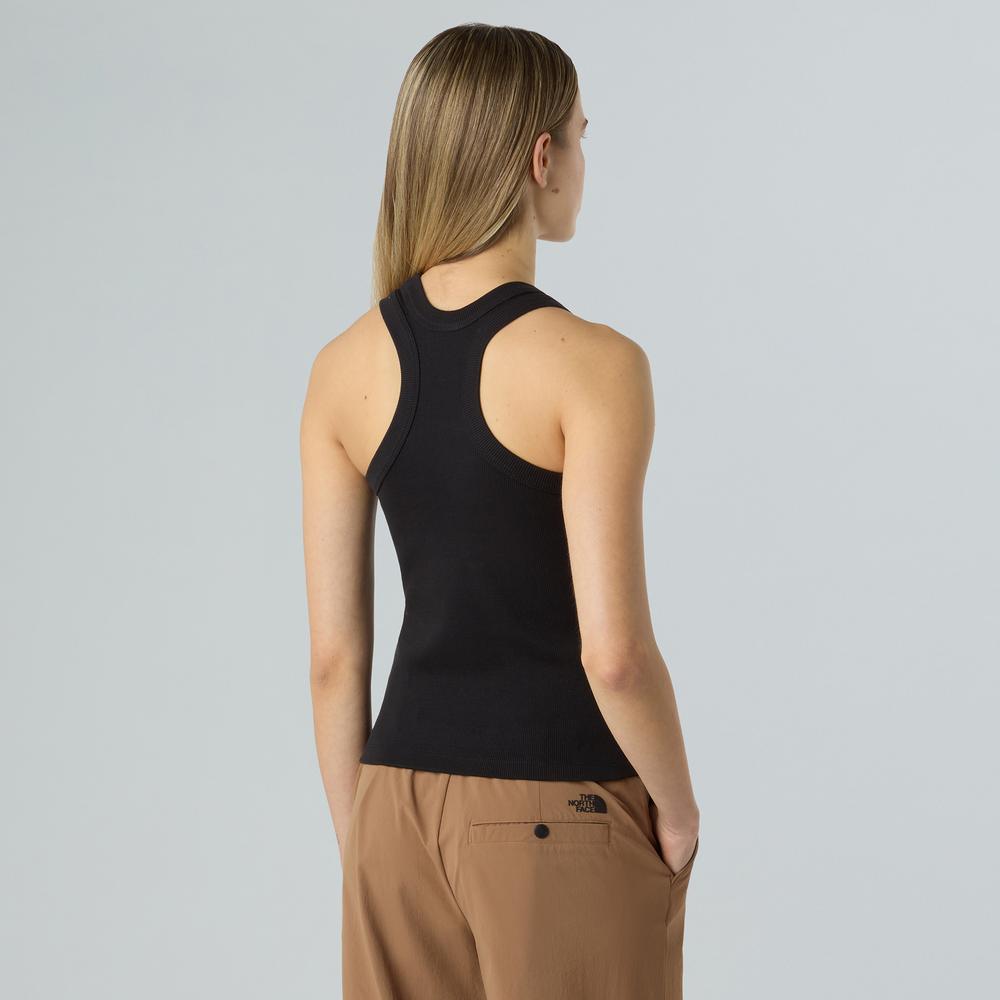Női póló The North Face Slim Rib Tank 0A8BVTJK31 - fekete