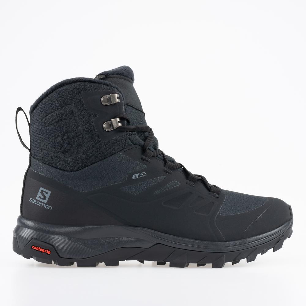 Cipő Salomon Outblast Thinsulate Climasalomon Waterproof L40795000 - fekete