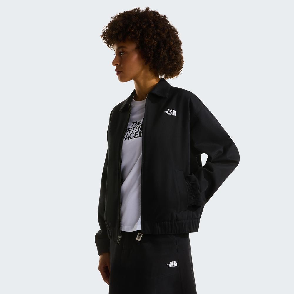 Női dzeki The North Face Twill Collared 0A8G9DJK31 - fekete