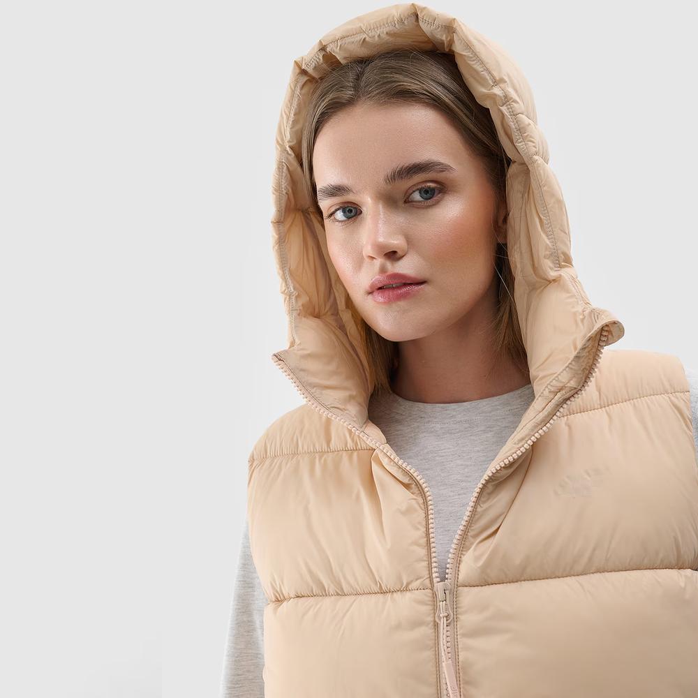 Mellény 4F WAW24TVJAF14183S - bézs