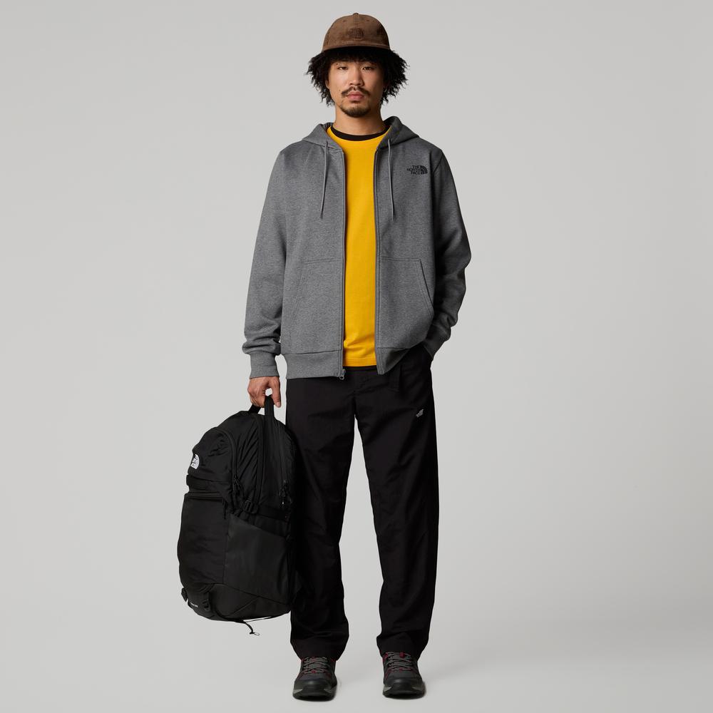 Pulóver The North Face Simple Dome Full Zip 0A89FDDYY1 - szürke