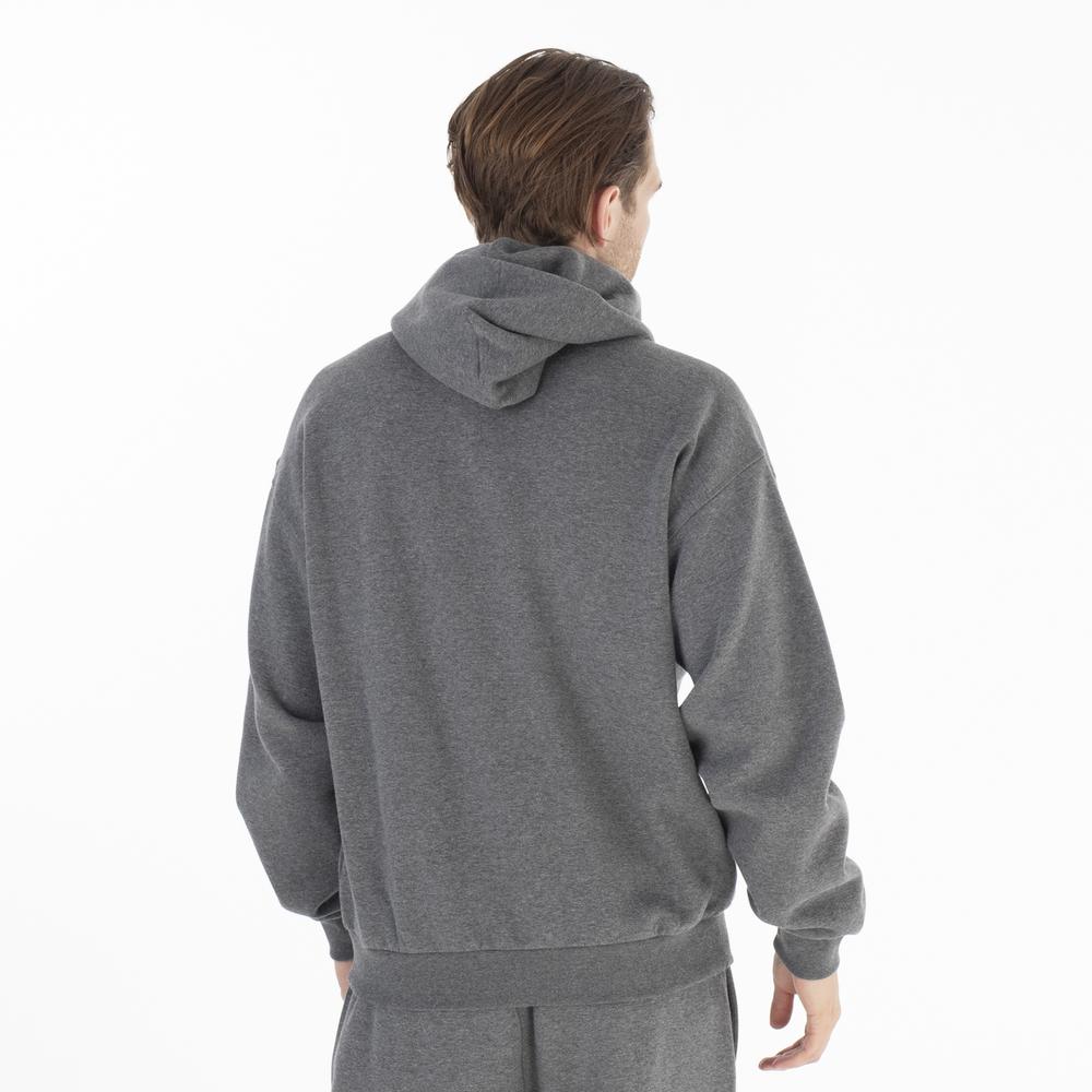 Pulóver Champion Hooded Full Zip Sweatshirt 219171-EM519 - szürke