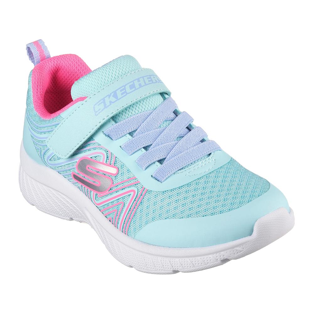 Gyerek cipő Skechers Microspec Plus Swirl Sweet 303535LAQPK - kék