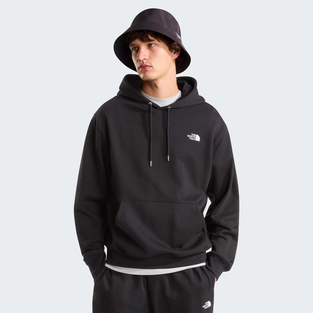 Férfi pulóver The North Face Essential Terry Simple Dome 0A8FX9JK31 - fekete