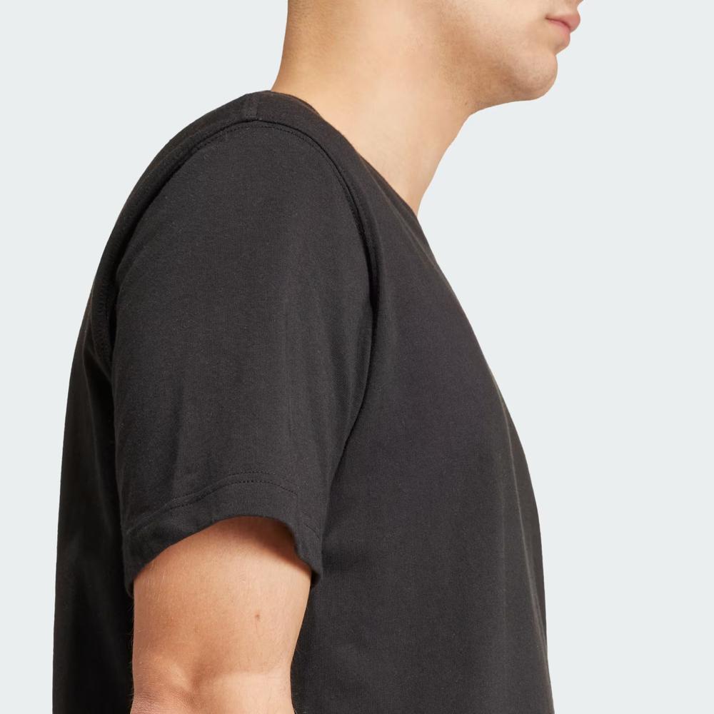 Póló adidas Originals Trefoil Essentials IR9690 - fekete