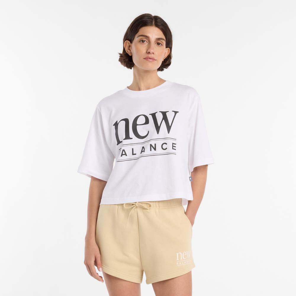 Női póló New Balance WT61V5OPWT - fehér